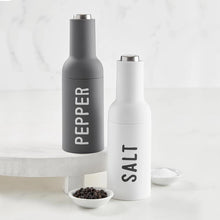 Load image into Gallery viewer, Electric Matte White Salt Grinder