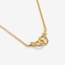 Load image into Gallery viewer, Evermore Linked Knot Necklace In Gold-Tone Plating