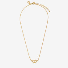 Load image into Gallery viewer, Evermore Linked Knot Necklace In Gold-Tone Plating