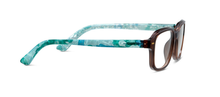 Load image into Gallery viewer, Fable Mocha/Turquoise Quartz- Peepers Readers