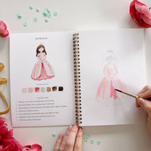 Load image into Gallery viewer, Fairytale Watercolor Workbook and Watercolor Paint Set