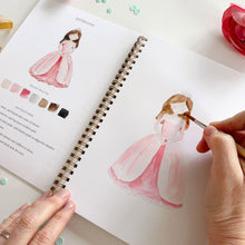 Load image into Gallery viewer, Fairytale Watercolor Workbook and Watercolor Paint Set