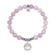 Load image into Gallery viewer, Family Tree Charm with Kunzite Gemstone Bracelet