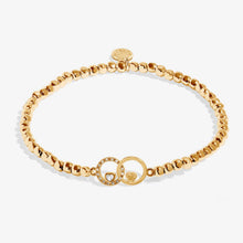 Load image into Gallery viewer, Forever Yours 'Wishing You A Happy Retirement' Bracelet In Gold-Tone Plating