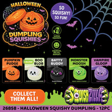 Load image into Gallery viewer, Fun Doh SquishZilla™ Spooky Streamers™ Dumpling Toy - Halloween