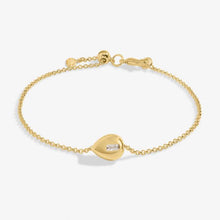 Load image into Gallery viewer, Gem Glow Teardrop Bracelet - Gold