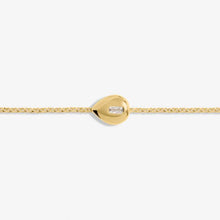 Load image into Gallery viewer, Gem Glow Teardrop Bracelet - Gold