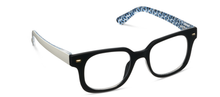 Load image into Gallery viewer, Glossary Black/Wavy - Peepers Readers