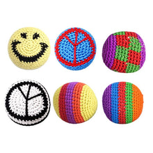Load image into Gallery viewer, Hacky Sacks Extreme Retro Hand - Knitted Kick Pouch Footbag