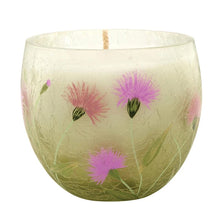Load image into Gallery viewer, Hand Painted Floral Candle - Volcano Scent