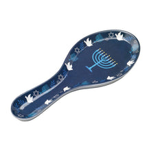 Load image into Gallery viewer, Hanukkah Melamine Spoon Rest