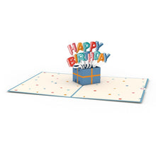 Load image into Gallery viewer, Happy Birthday Burst Lovepop Card