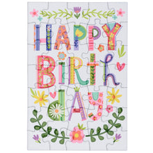 Load image into Gallery viewer, Happy Birthday Puzzle Card