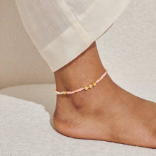 Load image into Gallery viewer, Happy Little Moments 'Besties Forever' Anklet In Gold-Tone Plating