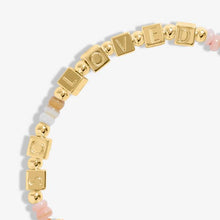 Load image into Gallery viewer, Happy Little Moments 'So Loved' Bracelet In Gold Plating