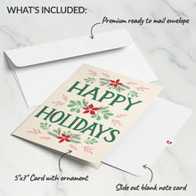 Load image into Gallery viewer, Holiday Cardinal Classic Ornament Lovepop Card