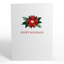 Load image into Gallery viewer, Holiday Poinsettia Sleigh Lovepop Card