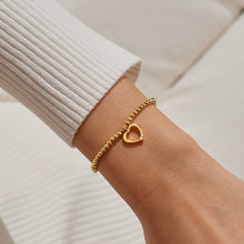 Load image into Gallery viewer, 'In Loving Memory' Stretch Bracelet In Gold-Tone Plating