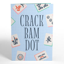 Load image into Gallery viewer, Crack Bam Dot Mahjong Lovepop Card