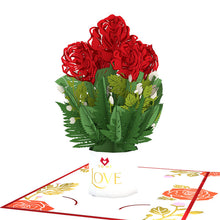 Load image into Gallery viewer, To My Love Card with Mini Bouquet