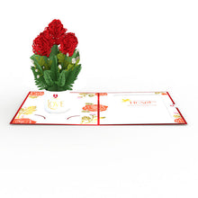 Load image into Gallery viewer, To My Love Card with Mini Bouquet