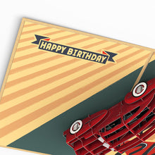 Load image into Gallery viewer, Happy Birthday Classic Car Lovepop Card