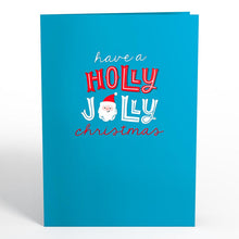 Load image into Gallery viewer, Santa Decorating a Christmas Tree Lovepop Card