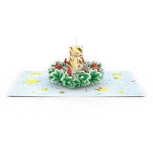 Load image into Gallery viewer, Holiday Candle Lovepop card