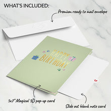 Load image into Gallery viewer, Birthday Cats and Dogs Lovepop Card