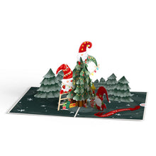 Load image into Gallery viewer, Christmas Gnomes Lovepop Card