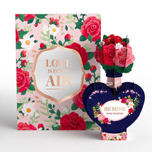 Load image into Gallery viewer, Be Mine Pop-Up Card with Mini Potion Bouquet