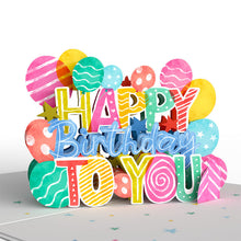 Load image into Gallery viewer, Let's Celebrate Birthday Lovepop Card