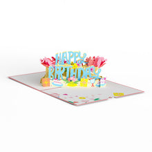 Load image into Gallery viewer, It's Time to Celebrate Birthday Lovepop Card