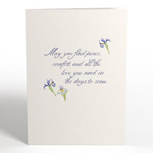 Load image into Gallery viewer, May You Find Peace and Comfort Sympathy Lovepop Card