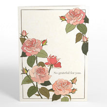 Load image into Gallery viewer, Mother's Day Grateful For You Roses Lovepop card