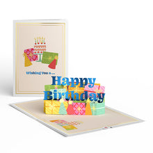 Load image into Gallery viewer, Wishing You a Happy Birthday Lovepop Card