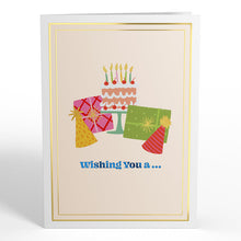 Load image into Gallery viewer, Wishing You a Happy Birthday Lovepop Card