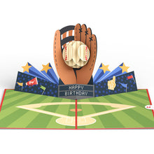 Load image into Gallery viewer, Grand Slam Birthday Baseball Lovepop Card
