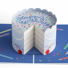 Load image into Gallery viewer, Sprinkled with Love Birthday Cake Lovepop Card