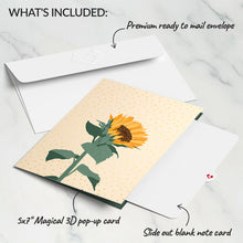 Load image into Gallery viewer, Radiant Sunflowers Lovepop Card