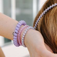 Load image into Gallery viewer, Lavender Mist Large Hair Ties Set of 3