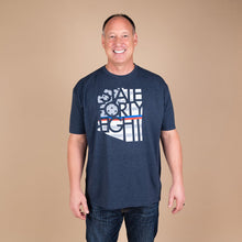 Load image into Gallery viewer, Men's Crew Neck Classic - First Responders - Midnight Navy