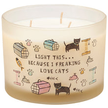 Load image into Gallery viewer, Love Cats Candle