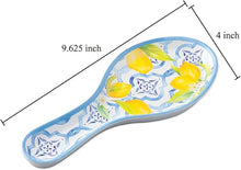 Load image into Gallery viewer, Lovely Lemons Melamine Spoon Rest