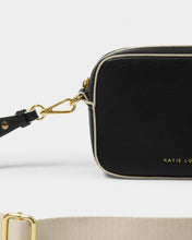 Load image into Gallery viewer, Marni Mini Crossbody Bag in Black/Light Sand
