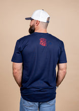 Load image into Gallery viewer, Mens Crew Neck Classic - University of Arizona Desert Wilbur - Midnight Blue