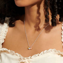 Load image into Gallery viewer, Mini Charms Hearts Necklace In Gold-Tone, Rose Gold and Silver Plating