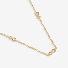 Load image into Gallery viewer, Mini Charms Infinity Necklace In Gold-Tone Plating