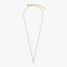 Load image into Gallery viewer, Mini Charms Pavé Cross Necklace