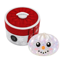 Load image into Gallery viewer, Mini Fun Doh Merry Squishmas Petite Christmas Dumpling Squishy Toy - Squishmas